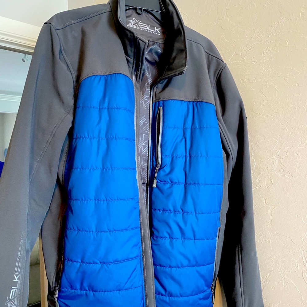 ZeroXposur Men’s gray blue jacket L